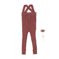 The Knit Overall - Rosewood
