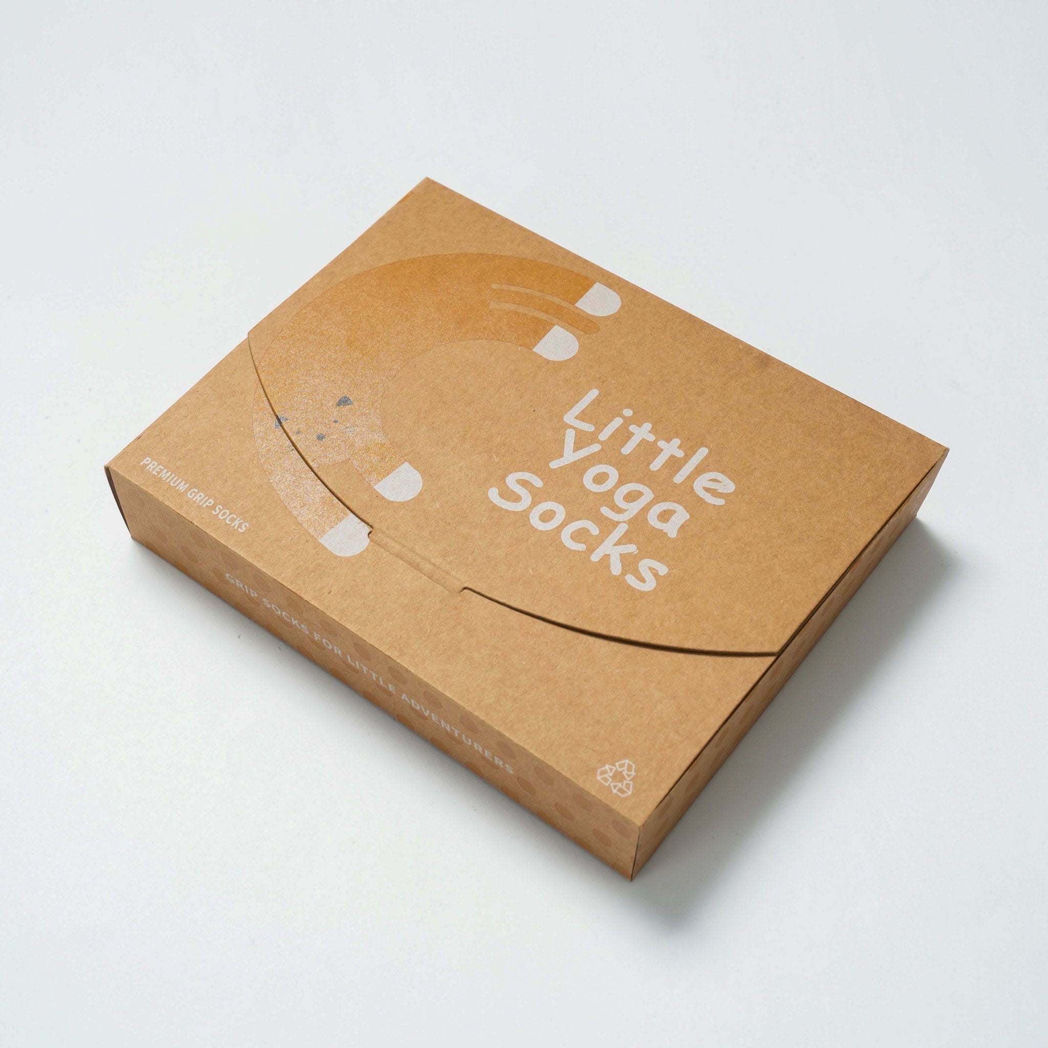 Organic Cotton Socks- Lavender & Beige- 4 Pairs of Stay-On Baby & Toddler Non-Slip Socks