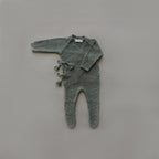 Knit Bundle | Bonnet & Jumpsuit | Olive