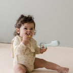 Terry Front flap Onesie | Flora