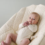 Cotton Front flap Onesie | Natural