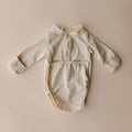 Cotton Front flap Onesie | Stripe