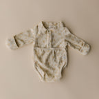 Terry Front flap Onesie | Flora