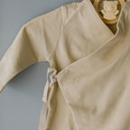 Cotton Footed Kimono  | Buttercream