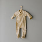 Cotton Footed Kimono  | Buttercream