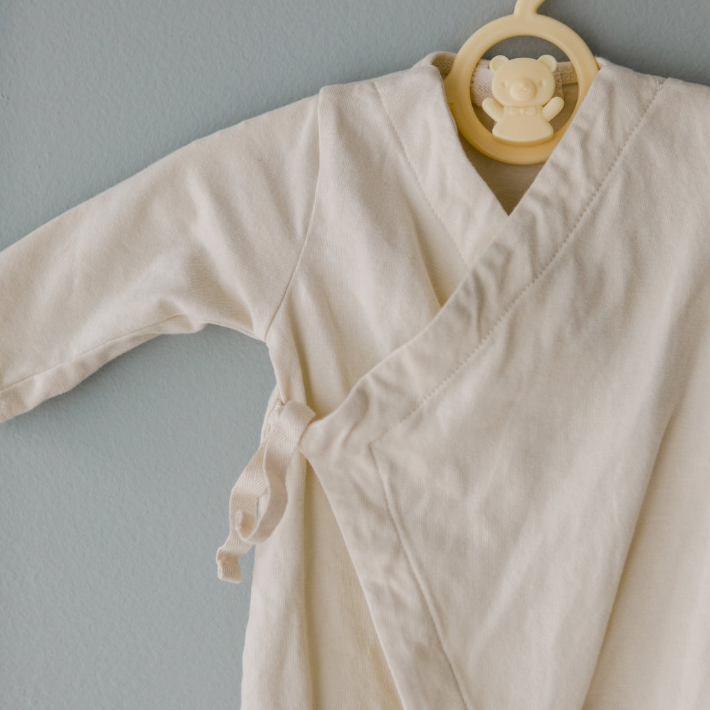 Cotton Footed Kimono  | Natural