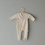 Cotton Footed Kimono  | Natural