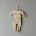 Cotton Footed Kimono  | Stripe