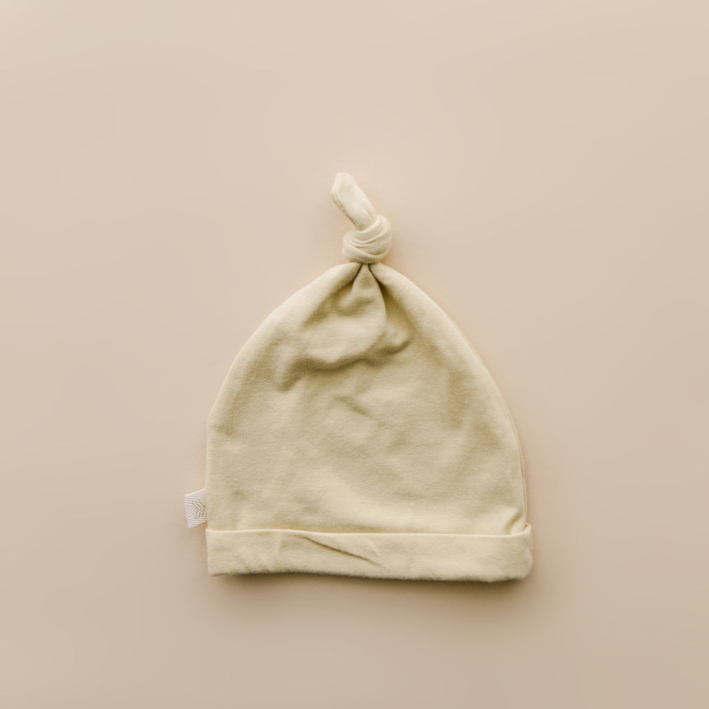 Knotted Hat | Buttercream