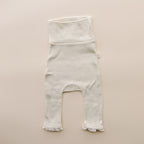 Lace High Belly Pant | Natural