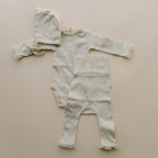 Lace High Belly Pant | Natural