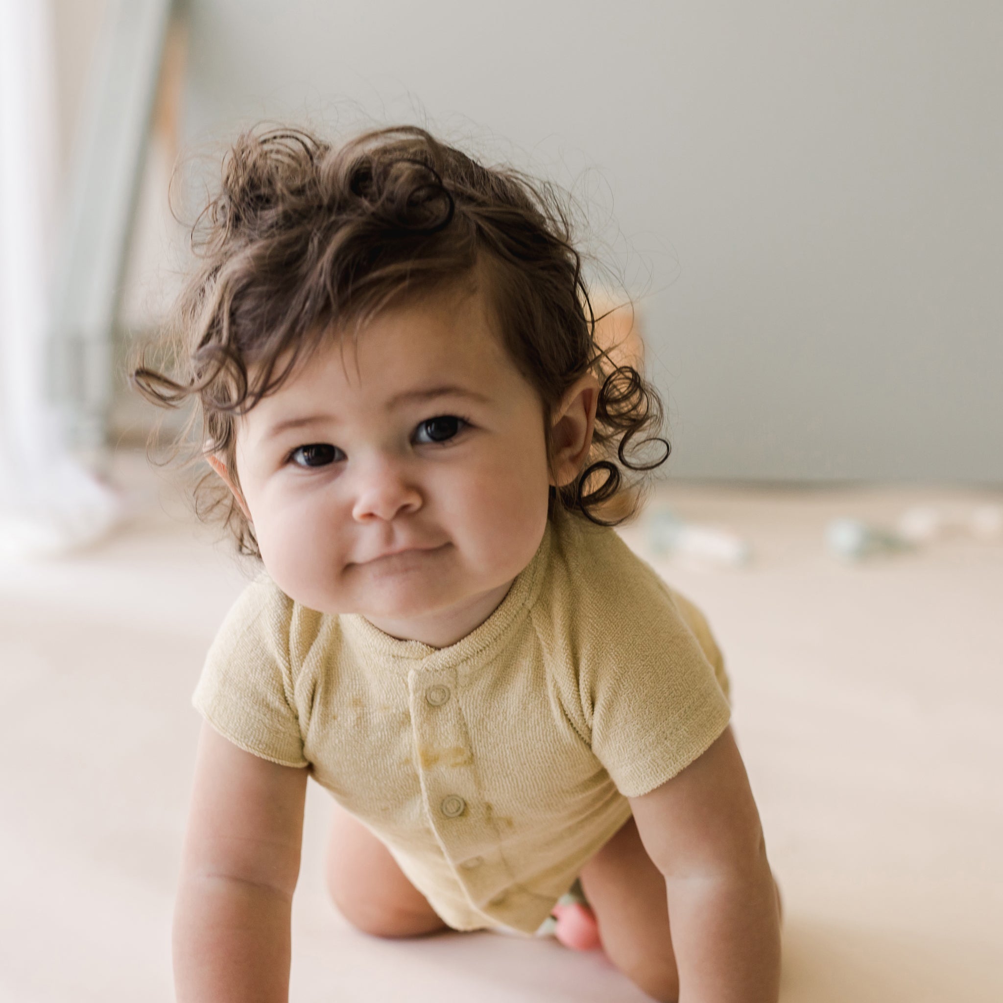 Snap Button Top | Buttercream