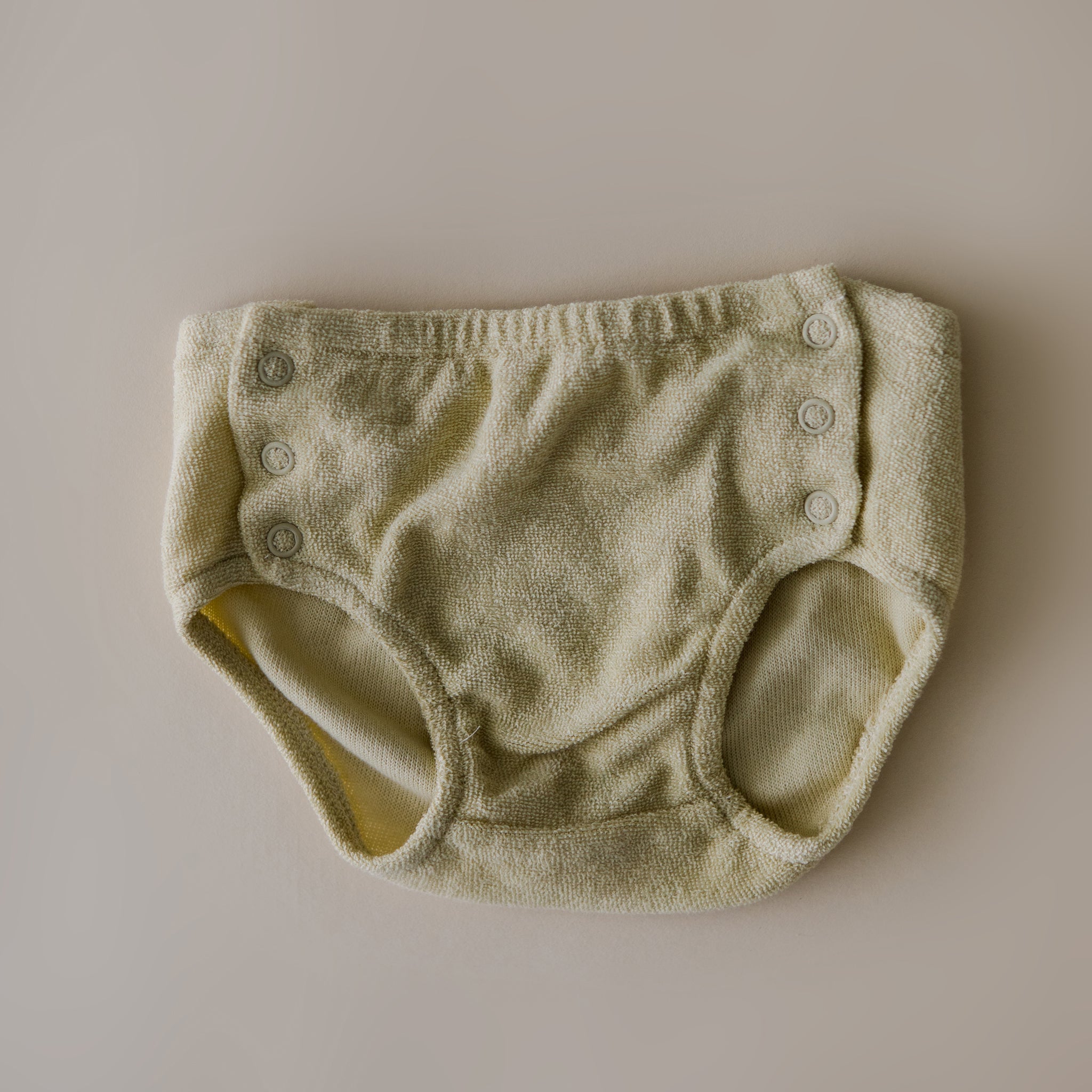 Snap Button Bloomer | Buttercream