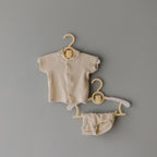 Snap Button Top | Natural
