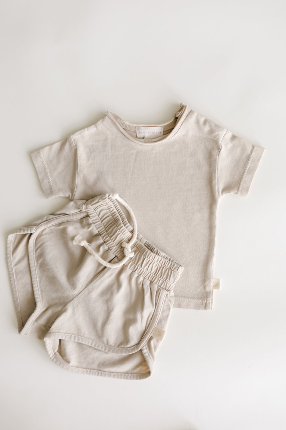 The Raw Edged Tee | Sand