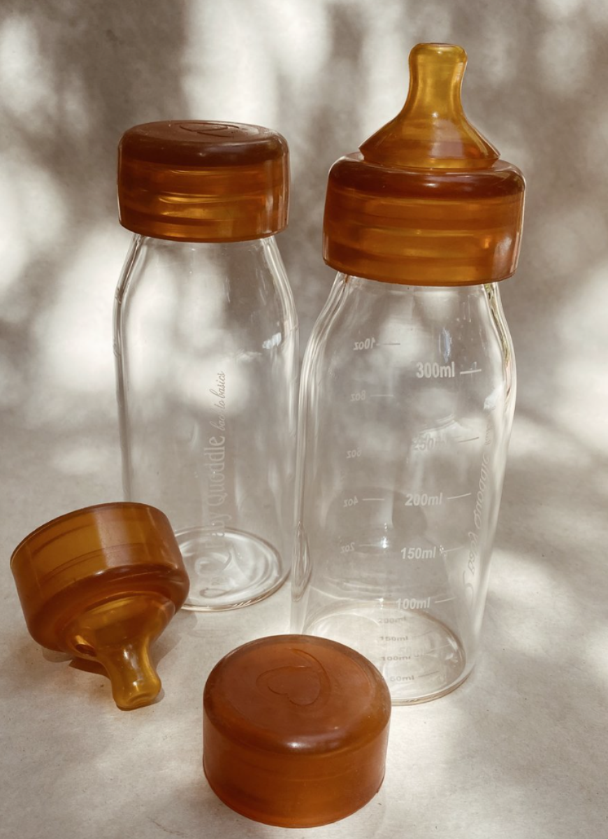 Glass Baby Bottle Twin Pack | 10 oz