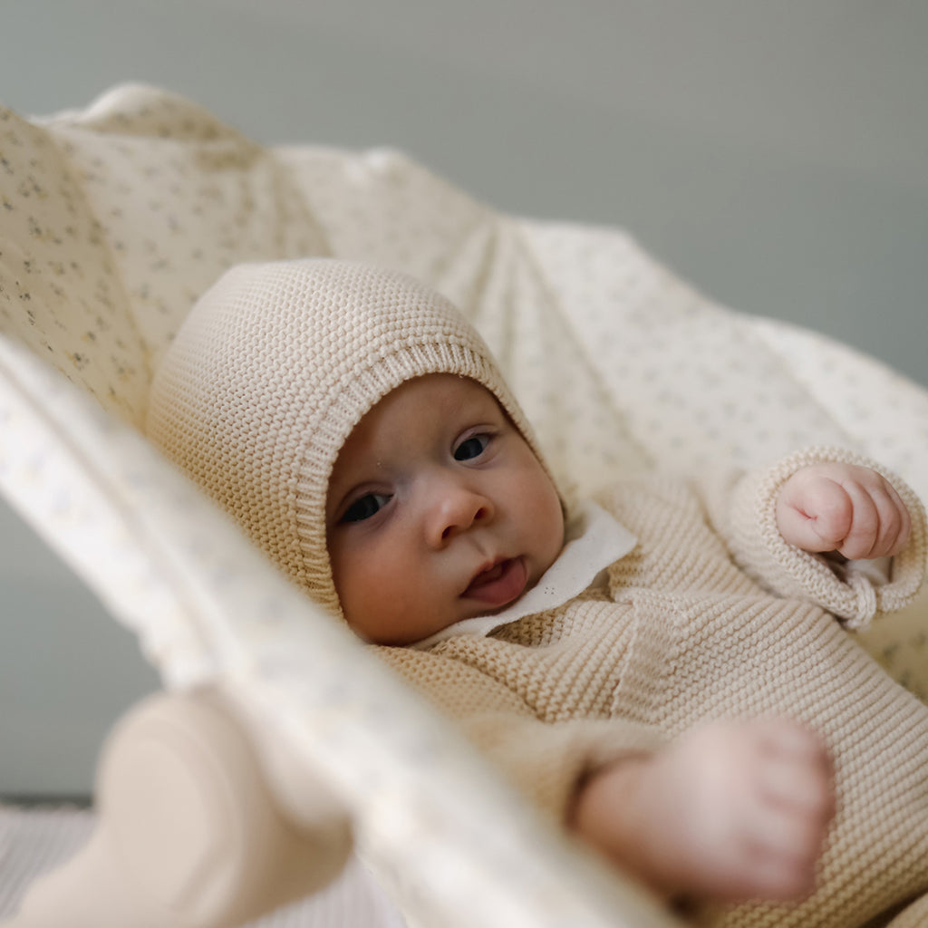 Knit Bonnet | Natural