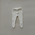 Knit Footed Pant | Natural