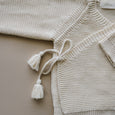 Knit Wrap Top | Natural