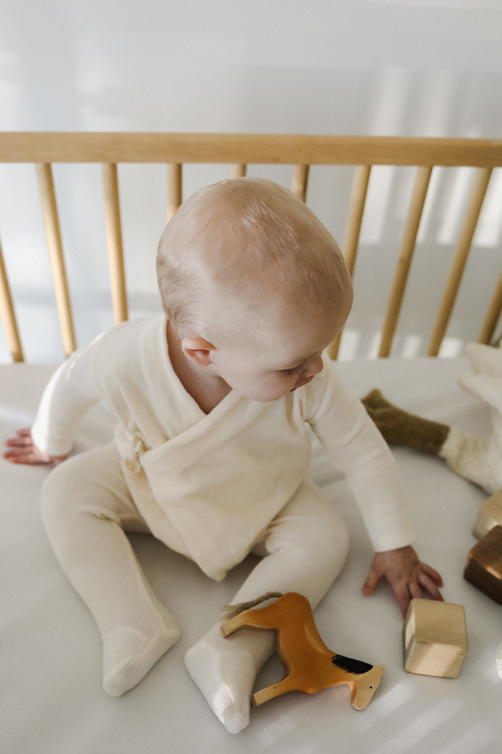 Terry Footed Kimono  | Taupe