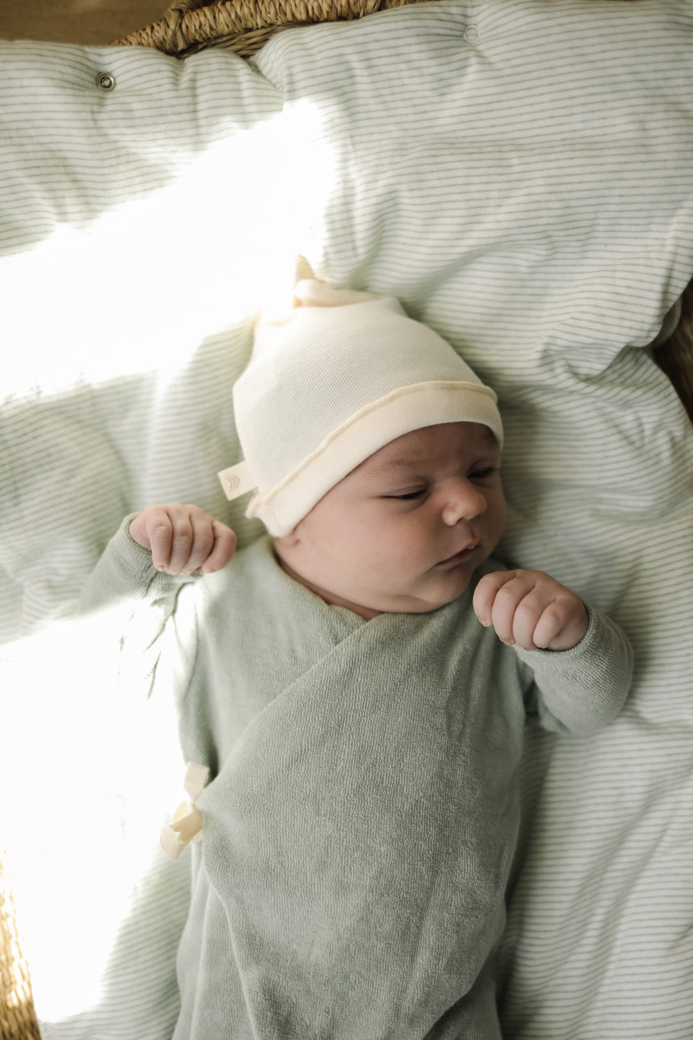 Terry Footed Kimono  | Coast