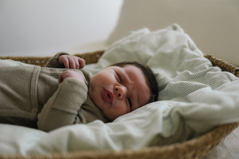 Terry Front flap Onesie | Taupe