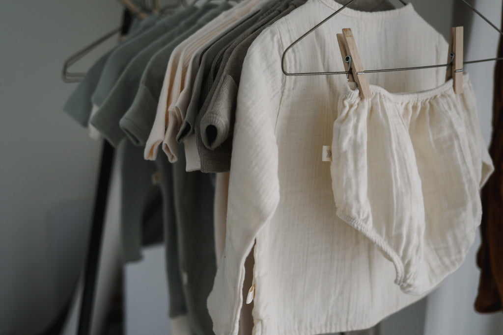 Organic Cotton Gauze Bloomer | Natural