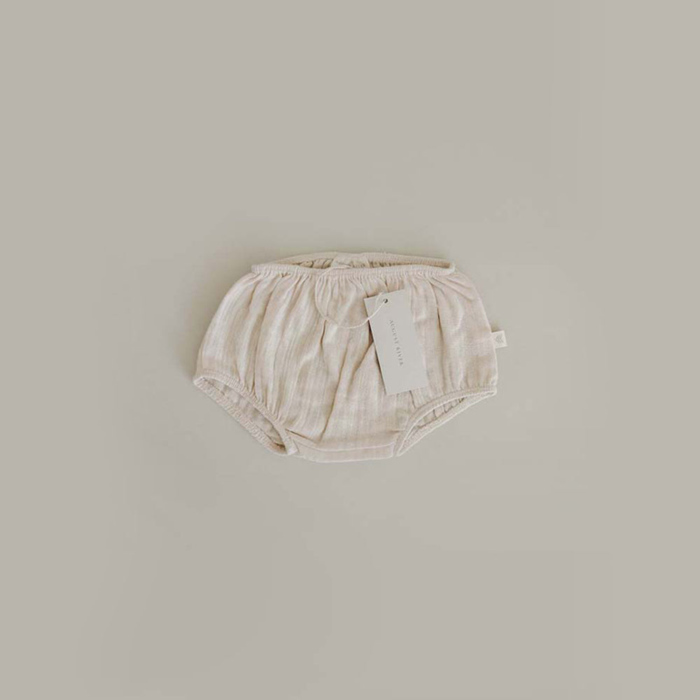 Organic Cotton Gauze Bloomer | Natural