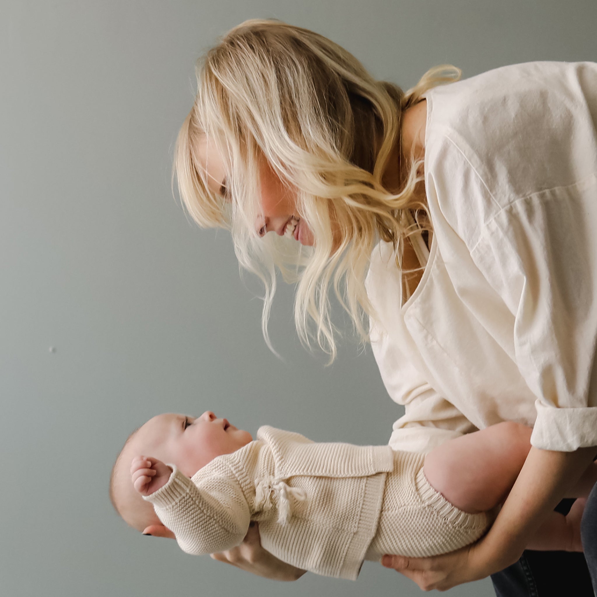 Knit Wrap Top | Natural