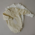 Sweatshirt Romper | Buttercream