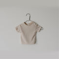 The Raw Edged Tee | Sand