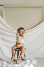 Organic Cotton Gauze Bloomer | Natural